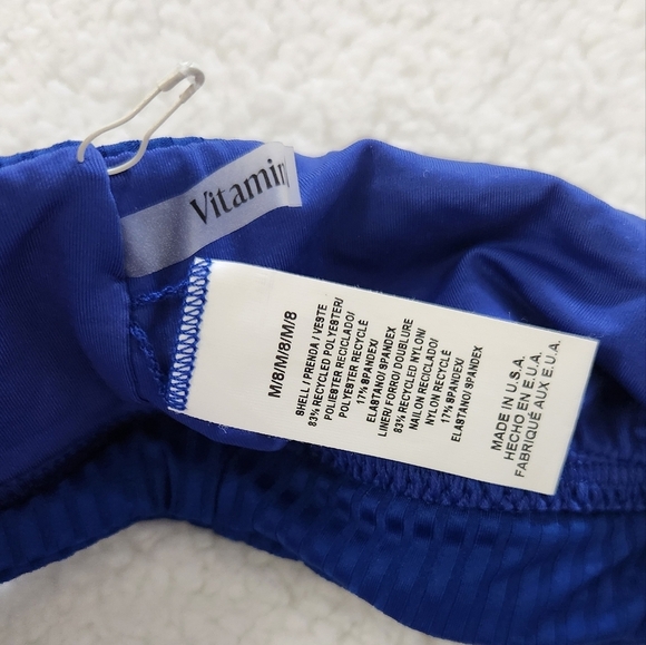 Neq!Vitamin A by Amahlia Steven's Eco-Ribbed Sienna Banded Bralette Bikini Top - Picture 10 of 10